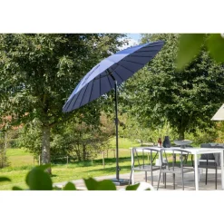 Palmetto Parasol - Sort,Blå