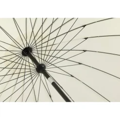 Palmetto Parasol - Sort,Hvid