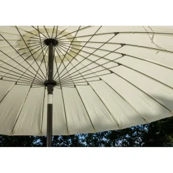 Palmetto Parasol - Sort,Hvid