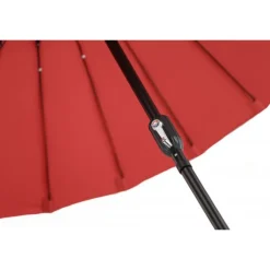 Palmetto Parasol - Sort,Rød