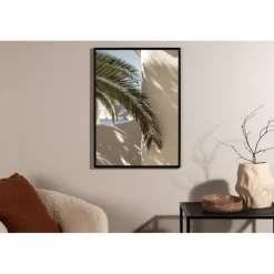 Palmleaf Plakat - Beige