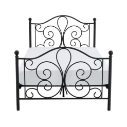 PANAMA Metalseng 120x200cm - Sort