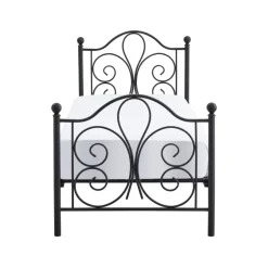 PANAMA metalseng 90x200cm - Sort