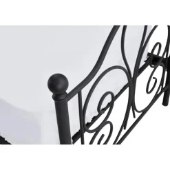 PANAMA metalseng 90x200cm - Sort