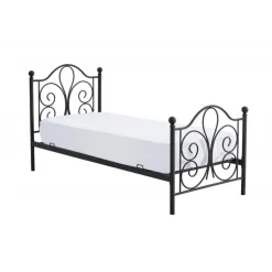 PANAMA metalseng 90x200cm - Sort