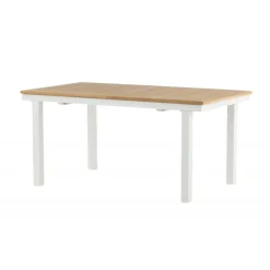 Panama Spisebord - Natur,Hvid