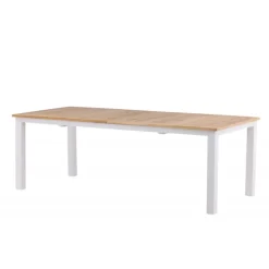 Panama Spisebord - Natur,Hvid