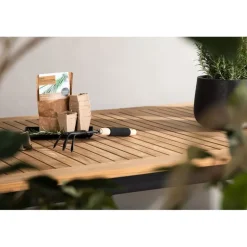 Panama Spisebord - Sort,Natur