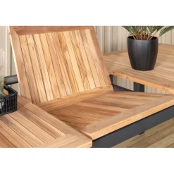 Panama Spisebord - Sort,Natur