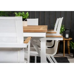 Panama t Loungesæt - Havemøbelsæt - Natur,Hvid