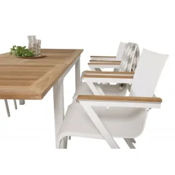 Panama t Loungesæt - Havemøbelsæt - Natur,Hvid