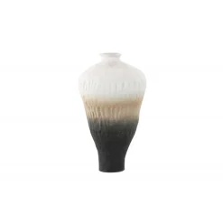 Pane Vase - Beige, Grå og Pink