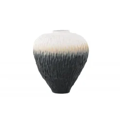 Pane Vase - Beige, Grå og Pink