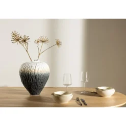 Pane Vase - Beige, Grå og Pink