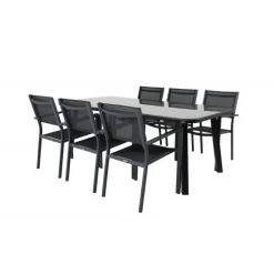 Paola e Loungesæt - Havemøbelsæt - Sort