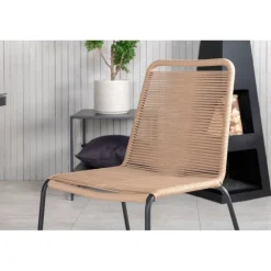 Paola Loungesæt - Havemøbelsæt - Beige,Sort,Natur