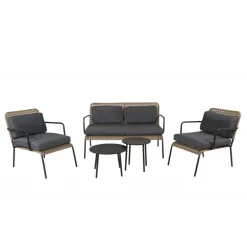 Paola Sofa Sæt - Sort