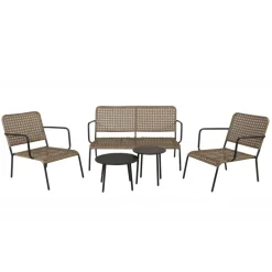 Paola Sofa Sæt - Sort