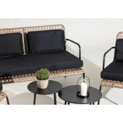 Paola Sofa Sæt - Sort