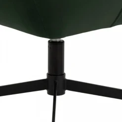 Paris drejestol Mørkegrøn Velour