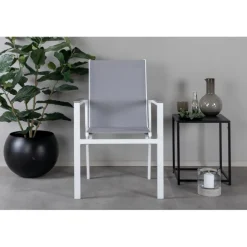 Parma Havestol - Grå,Hvid