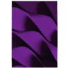 Parma Kortluvet tæppe Abstrakt Bølge - Lilla