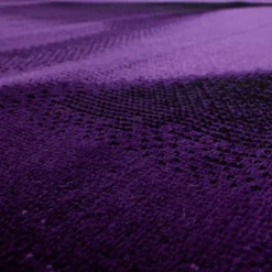 Parma Kortluvet tæppe Abstrakt Bølge - Lilla