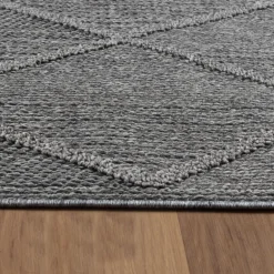 Patara Udendørs tæppe Marokkansk - Grå