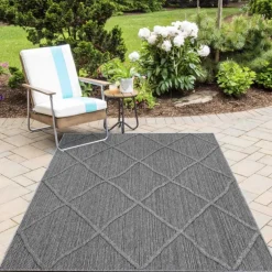 Patara Udendørs Tæppeløber Boho - Grå