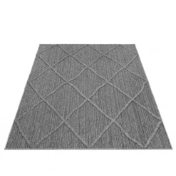 Patara Udendørs Tæppeløber Boho - Grå