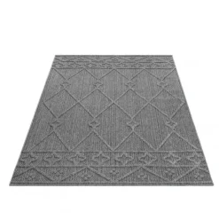 Patara Udendørs Tæppeløber Marokkansk - Grå