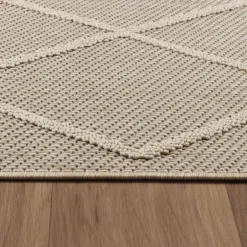 Patara Udendørs Tæppeløber Marokkansk - Beige