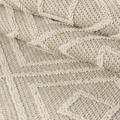 Patara Udendørs Tæppeløber Rhombus - Beige