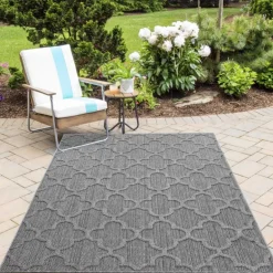 Patara Udendørs Tæppeløber Skandinavisk - Grå