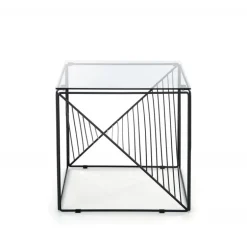 PATO, sofabord, Røgfarvet