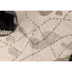 Paul Tæppe - Brun, Grå og Ivory