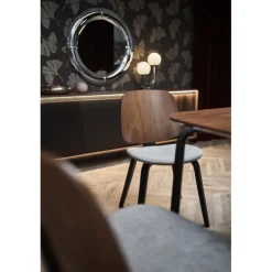 PEDRO bord Valnød / Sort