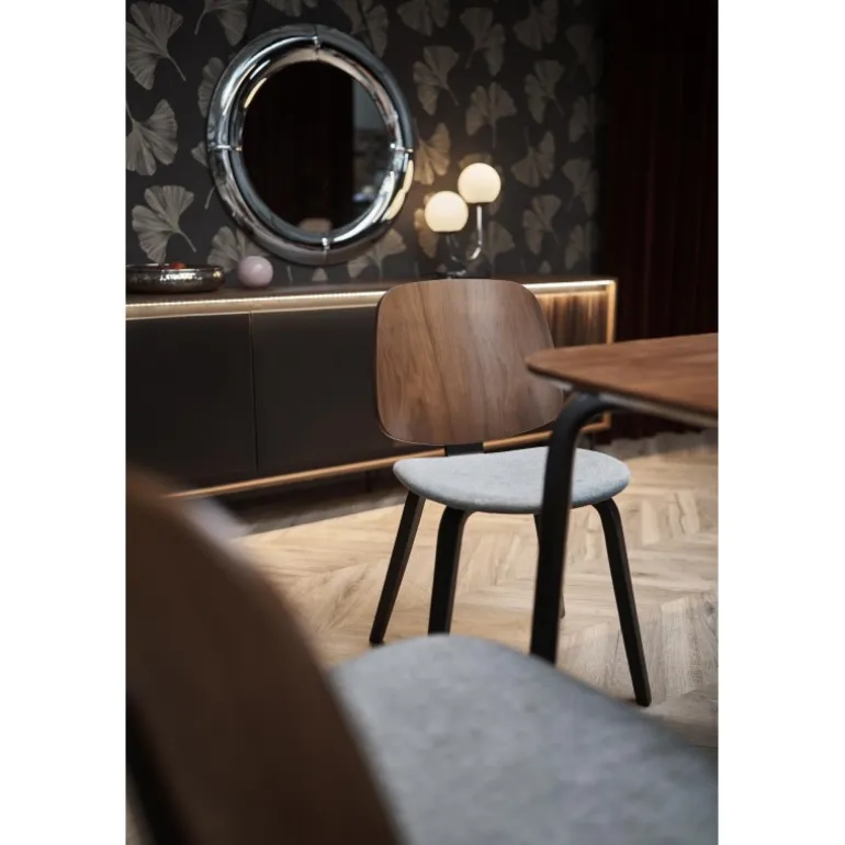 PEDRO bord Valnød / Sort