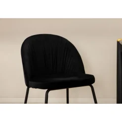 Pelle t Spisebordssæt - Sort