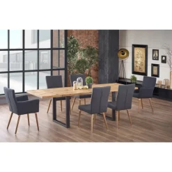 PEREZ Spisebord med udtræk