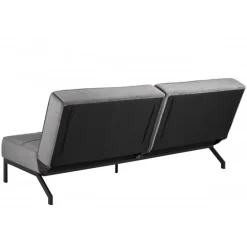 Perugia sovesofa - Mørkegrå velour