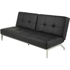 Perugia sovesofa - Sort tekstillæder