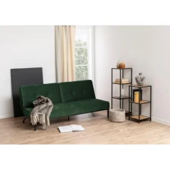 Perugia sovesofa grøn stof