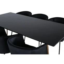 Petra e Spisebordssæt - Sort