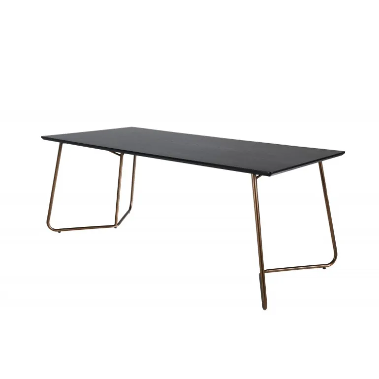 Petra Spisebord - Sort og Kobber