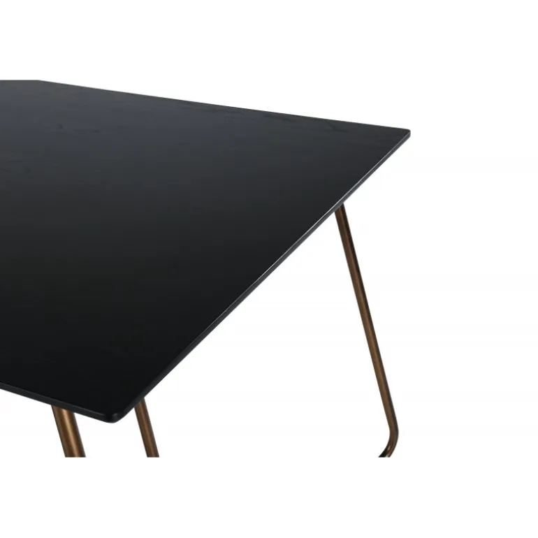 Petra Spisebord - Sort og Kobber
