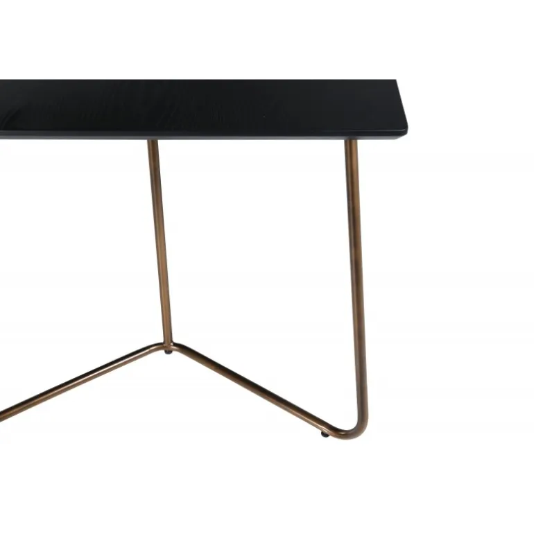 Petra Spisebord - Sort og Kobber