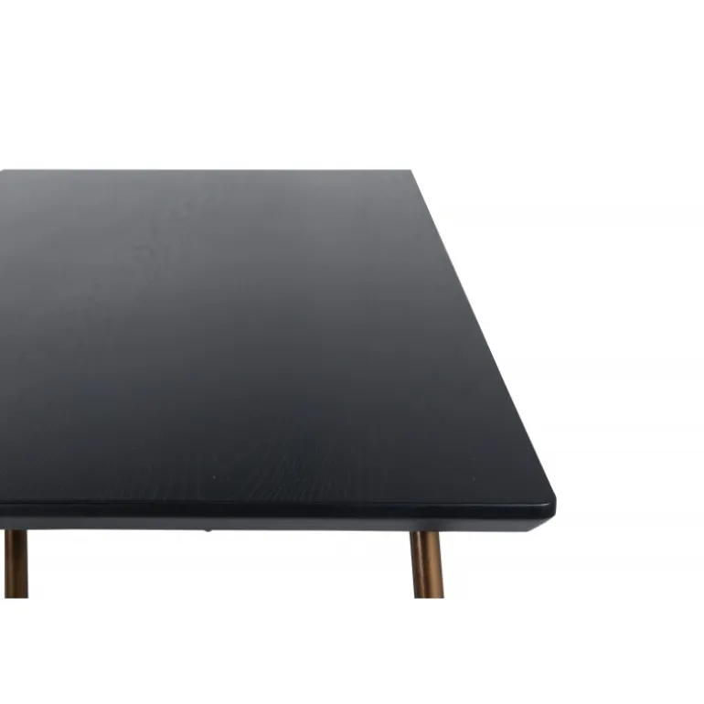 Petra Spisebord - Sort og Kobber