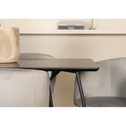 Petra Spisebordssæt - Sort og Lysegrå