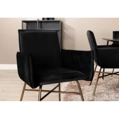 Petra t Spisebordssæt - Sort og Kobber